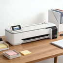 Impressora CAD/Plotter colorida de grande formato Epson SC-T3180D de 24 polegadas com resolução de 1200 dpi para escritório, pôsteres e desenhos de engenharia.