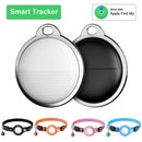 Mini rastreador GPS para sistema iOS, aplicativo Find My, Airtag, localizador Bluetooth inteligente, bolsa para encontrar crianças, coleira anti-perda com rastreador.