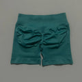 HISTELLO Shorts Esportivos Femininos Impacto Sem Costura Cintura Baixa Efeito Empina Bumbum Levanta Elástico Academia Ioga Treino Fitness Leggings Curtas