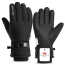 Luvas de inverno GTUBIKE, quentes e resistentes ao frio, ideais para ciclismo, esqui e atividades ao ar livre. Luvas grossas e resistentes ao frio, impermeáveis e compatíveis com telas sensíveis ao toque. Perfeitas para camping.