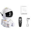 Projetor de Estrelas Galácticas - Luz Noturna, Céu Estrelado, Lâmpada LED com Atmosfera de Astronauta para Decoração de Teto de Quarto Infantil - Presente Ideal para Crianças