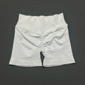HISTELLO Shorts Esportivos Femininos Impacto Sem Costura Cintura Baixa Efeito Empina Bumbum Levanta Elástico Academia Ioga Treino Fitness Leggings Curtas