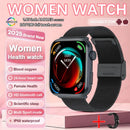 Relógio Inteligente Feminino e Masculino com IA para Diagnóstico, Monitoramento de Frequência Cardíaca e Variabilidade da Frequência Cardíaca (HRV+PPG), IP68, NFC, Design Moderno e Esportivo - Lançamento de 2025