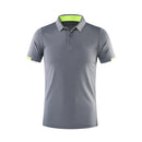 Camisa polo de manga curta de secagem rápida para o verão, da Golf Jersey Company Group, respirável, para atividades físicas, com lapela, disponível em 8 cores, tamanho grande.