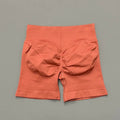 HISTELLO Shorts Esportivos Femininos Impacto Sem Costura Cintura Baixa Efeito Empina Bumbum Levanta Elástico Academia Ioga Treino Fitness Leggings Curtas