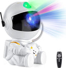 Projetor de Estrelas Galácticas - Luz Noturna, Céu Estrelado, Lâmpada LED com Atmosfera de Astronauta para Decoração de Teto de Quarto Infantil - Presente Ideal para Crianças