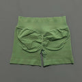 HISTELLO Shorts Esportivos Femininos Impacto Sem Costura Cintura Baixa Efeito Empina Bumbum Levanta Elástico Academia Ioga Treino Fitness Leggings Curtas