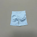HISTELLO Shorts Esportivos Femininos Impacto Sem Costura Cintura Baixa Efeito Empina Bumbum Levanta Elástico Academia Ioga Treino Fitness Leggings Curtas