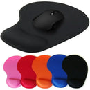 Mousepad ergonômico com apoio para o pulso, suporte confortável para o pulso, almofada macia antiderrapante para mouse de computador - Escritório e jogos