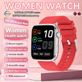 Relógio Inteligente Feminino e Masculino com IA para Diagnóstico, Monitoramento de Frequência Cardíaca e Variabilidade da Frequência Cardíaca (HRV+PPG), IP68, NFC, Design Moderno e Esportivo - Lançamento de 2025
