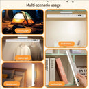 Luminária de mesa inteligente com toque sensível, magnética, com bateria integrada de 2000mAh, ideal para leitura, uso em armários, espelhos ou como luz noturna recarregável.