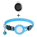 Mini rastreador GPS para sistema iOS, aplicativo Find My, Airtag, localizador Bluetooth inteligente, bolsa para encontrar crianças, coleira anti-perda com rastreador.