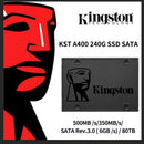 Kingston SSD Unidade de Estado Sólido Interna A400 960GB 480GB 240GB 120GB 2.5 Polegadas SSDs SATA III Disco Rígido HDD para Laptop Desktop PC