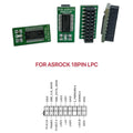 Módulo TPM 12 14 18 20 pinos LPC para ASUS MSI GIGABYTE ASRock Módulo de segurança de criptografia Placa remota TPM 2.0 Q4B8