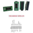 Módulo TPM 12 14 18 20 pinos LPC para ASUS MSI GIGABYTE ASRock Módulo de segurança de criptografia Placa remota TPM 2.0 Q4B8