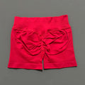 HISTELLO Shorts Esportivos Femininos Impacto Sem Costura Cintura Baixa Efeito Empina Bumbum Levanta Elástico Academia Ioga Treino Fitness Leggings Curtas