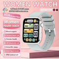 Relógio Inteligente Feminino e Masculino com IA para Diagnóstico, Monitoramento de Frequência Cardíaca e Variabilidade da Frequência Cardíaca (HRV+PPG), IP68, NFC, Design Moderno e Esportivo - Lançamento de 2025