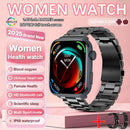 Relógio Inteligente Feminino e Masculino com IA para Diagnóstico, Monitoramento de Frequência Cardíaca e Variabilidade da Frequência Cardíaca (HRV+PPG), IP68, NFC, Design Moderno e Esportivo - Lançamento de 2025
