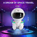 Projetor de Estrelas Galácticas - Luz Noturna, Céu Estrelado, Lâmpada LED com Atmosfera de Astronauta para Decoração de Teto de Quarto Infantil - Presente Ideal para Crianças