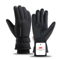 Luvas de inverno GTUBIKE, quentes e resistentes ao frio, ideais para ciclismo, esqui e atividades ao ar livre. Luvas grossas e resistentes ao frio, impermeáveis e compatíveis com telas sensíveis ao toque. Perfeitas para camping.