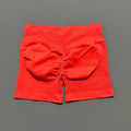 HISTELLO Shorts Esportivos Femininos Impacto Sem Costura Cintura Baixa Efeito Empina Bumbum Levanta Elástico Academia Ioga Treino Fitness Leggings Curtas