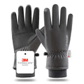 Luvas de inverno GTUBIKE, quentes e resistentes ao frio, ideais para ciclismo, esqui e atividades ao ar livre. Luvas grossas e resistentes ao frio, impermeáveis e compatíveis com telas sensíveis ao toque. Perfeitas para camping.