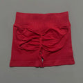 HISTELLO Shorts Esportivos Femininos Impacto Sem Costura Cintura Baixa Efeito Empina Bumbum Levanta Elástico Academia Ioga Treino Fitness Leggings Curtas