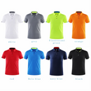 Camisa polo de manga curta de secagem rápida para o verão, da Golf Jersey Company Group, respirável, para atividades físicas, com lapela, disponível em 8 cores, tamanho grande.