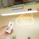 Luminária de mesa inteligente com toque sensível, magnética, com bateria integrada de 2000mAh, ideal para leitura, uso em armários, espelhos ou como luz noturna recarregável.