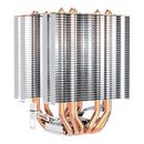 Cooler para CPU com 6 Heat Pipes, 4 Pinos PWM, Silencioso, para PC, Compatível com Intel LGA 1366 1700 1200 1150 1151 1155 2011 X79 X99 AM3 AM4 AM5