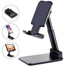 Suporte de mesa para celular compatível com iPhone, iPad e Xiaomi. Suporte universal ajustável para tablets e celulares.