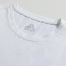 Camiseta de corrida refletiva de manga curta em seda gelada de secagem rápida, fina e respirável, ideal para o verão. Perfeita para atividades físicas e esportes.
