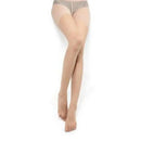 Meias-calças sensuais para meninas, meias elásticas duráveis de nylon e elastano, leggings estilosas para o verão, pretas.