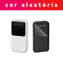 Carregador Portátil Power Bank 20000mAh Rápido, Design Estético Favo de Mel para Celular e Viagem