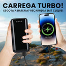 Carregador Portátil Power Bank 20000mAh Rápido, Design Estético Favo de Mel para Celular e Viagem
