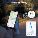 Mini rastreador GPS para sistema iOS, aplicativo Find My, Airtag, localizador Bluetooth inteligente, bolsa para encontrar crianças, coleira anti-perda com rastreador.